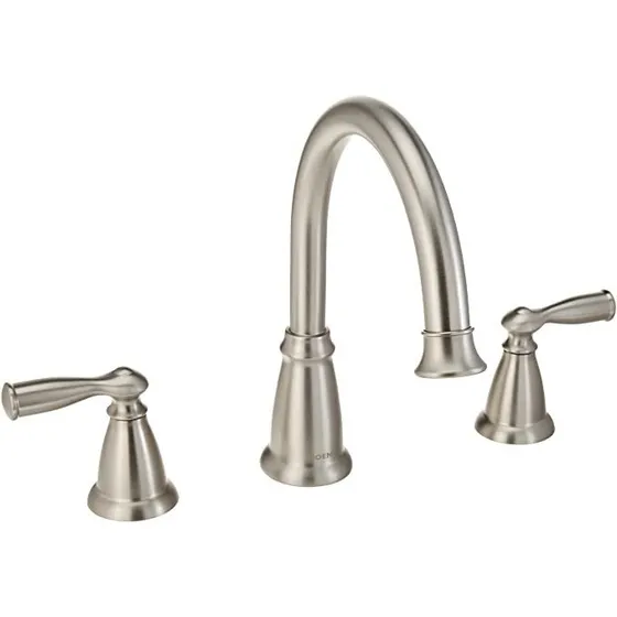 Moen 86924srn Cubierta Montada Llave De La Tina Romana Recor