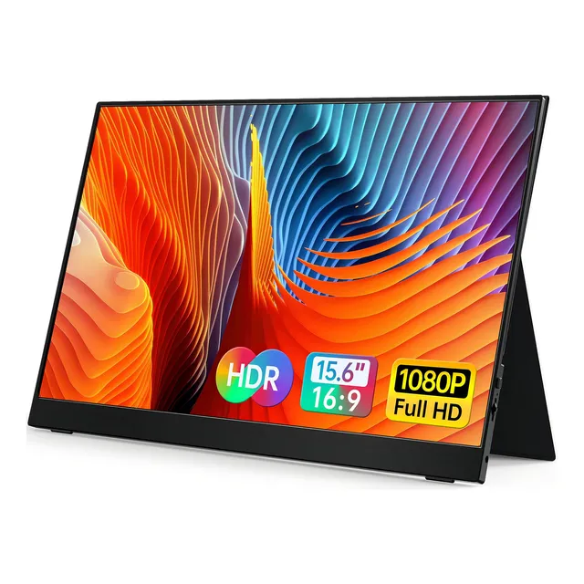 Monitor Portátil Vilva Para Portátil - 15.6 1080p Fhd Ips