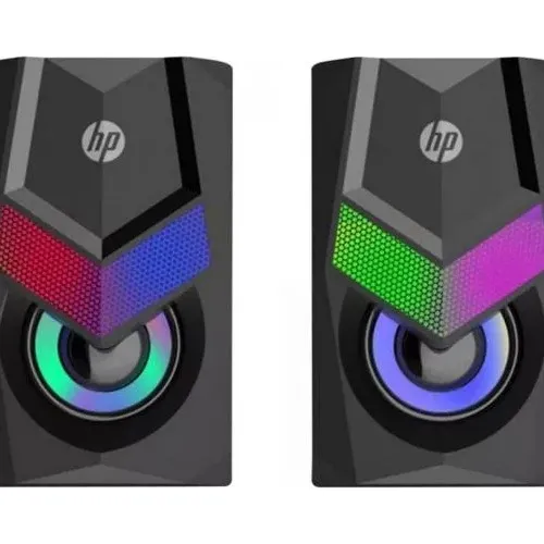 Caixa De Som Speaker Multimídia 2.0 Dhe-6000 Marca Hp Preto 110V/220V