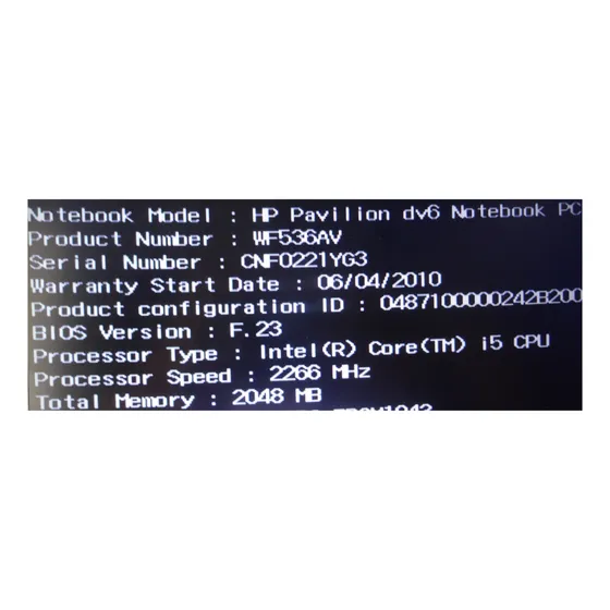 Placa Mãe Hp Pavilion Dv6-3000 Core I5