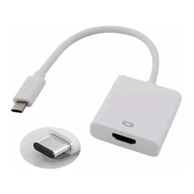 Adaptador Convertidor Tipo C A Hdmi Nuevo Con Cable