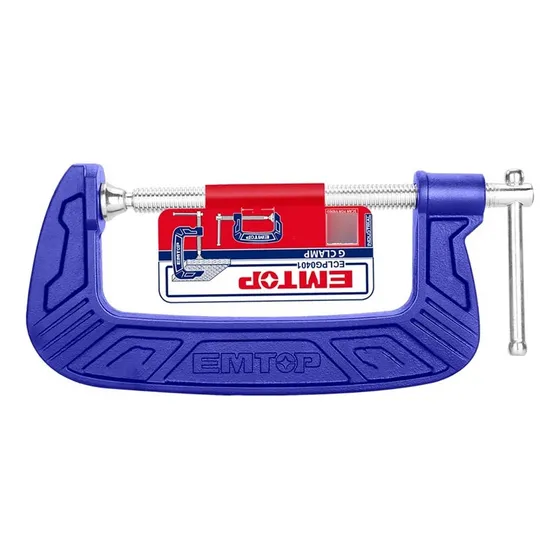 Prensa Sargento Tipo G 100mm 4 Pulgadas Emtop Industrial