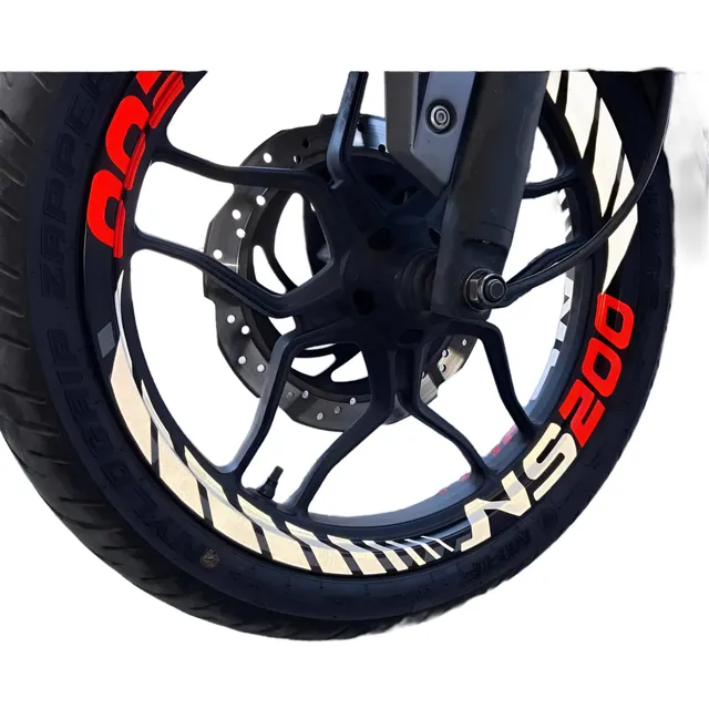 Calcomania Adhesivo Llantas 17  Bajaj Pulsar Ns200