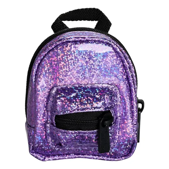 Real Little - Mini Mochilas Colecionáveis - Roxo C/ Glitter