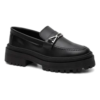 Sapato Mocassim Blogueira ConfortĂĄvel Corrente Tratorado Sapato Mocassim Blogueira ConfortĂĄvel Corrente Tratorado