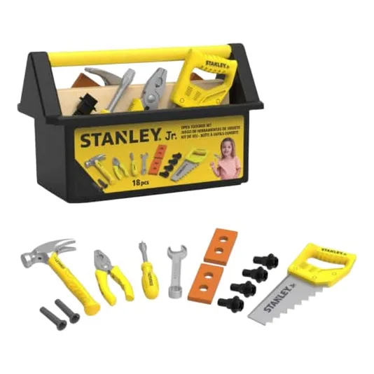 Kit Caja De Herramientas Stanley Jr   (18 Pcs)