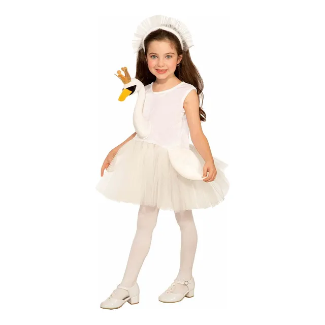 Forum Novelties - Disfraz De Bailarina De Cisne Para Niña, C