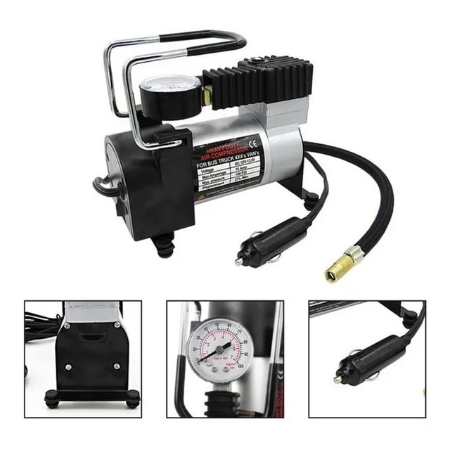 Mini Compresor De Aire Vehiculos, Ciclas, Inflador 12v