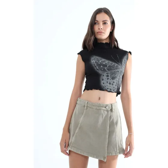 Short Para Mujer  Marca Seven En Color Verde #28191022