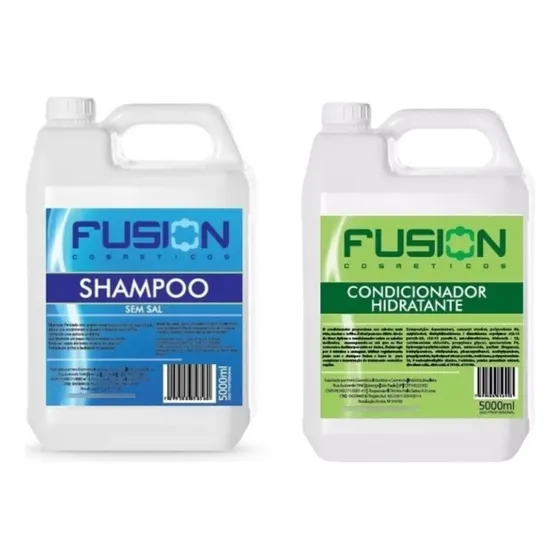 Shampoo + Condicionador 5 Litros Fusion Preço De Atacado
