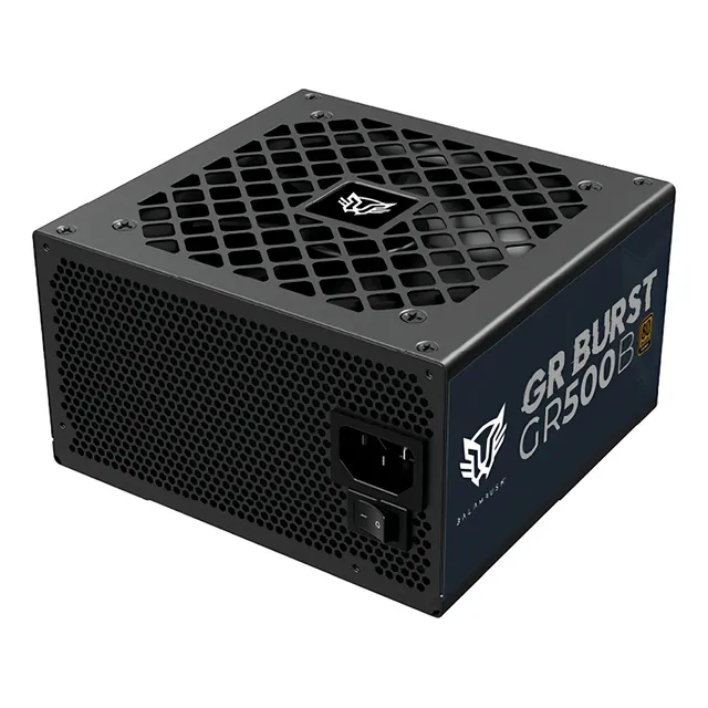 Fuente de poder para PC Balam Rush Legend Series BR-937702 500W negra 127V
