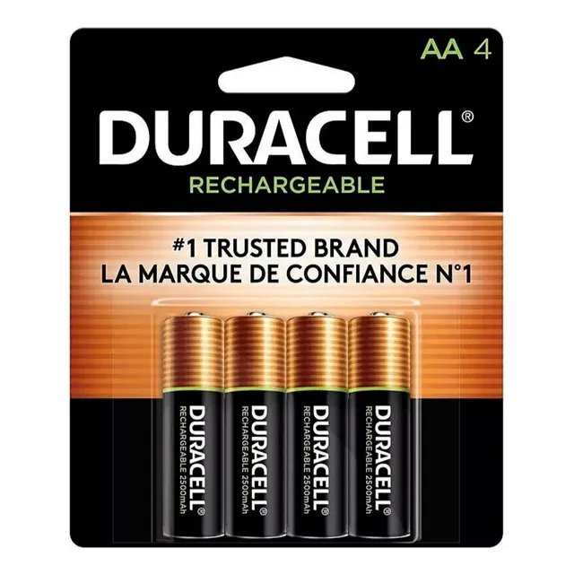 Pilas Aa Recargables Duracell 1.2 Volt 2400 Mah Ph Ventas