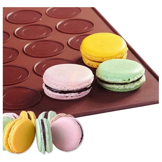Silpat Tapete Macarones Anti Adherente Repostería 50x40