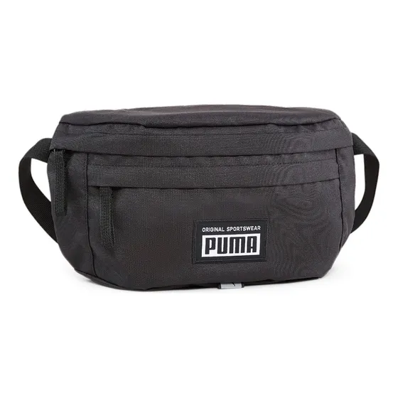 riñonera Puma Academy Waist Bag Color Negro morral