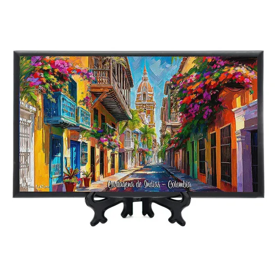 Cuadros Escritorio Decorativos Cartagena Colombia Tipo Óleo