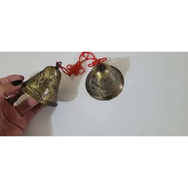 Campana Dragón Y Ave Fenix Poder Y Sabiduría En Feng Shui 