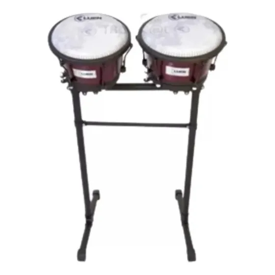 Congas Compactas Vermelho C/ Suporte Luen 51007vm Sparkle