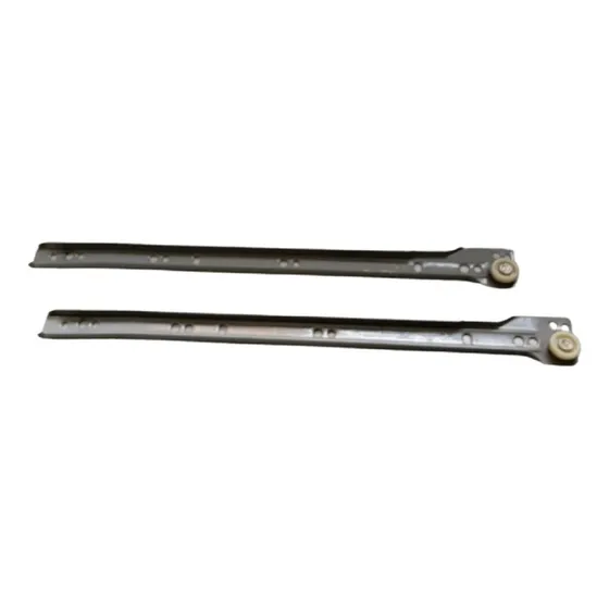 Corredera Gris Gaveta Riel 35 Cm Con Tornillos El Par Usada