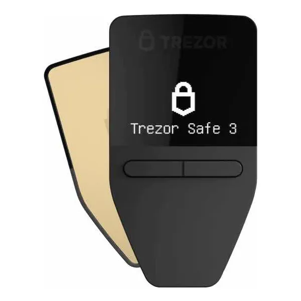 Wallet Criptomonedas Trezor Safe 3 Solar Gold Edition 2024