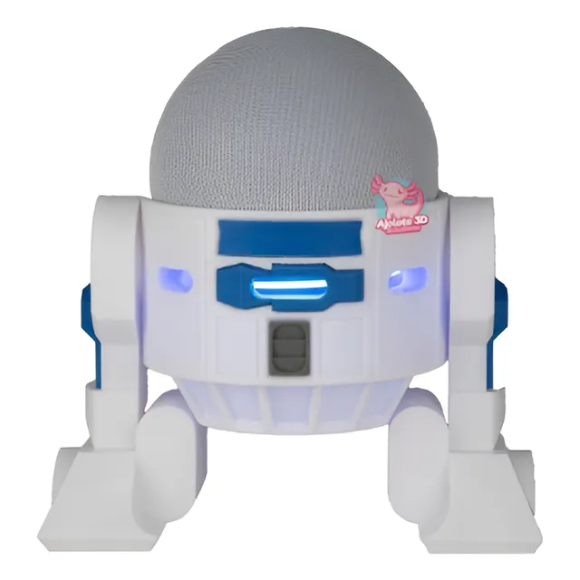 Soporte Para Alexa Echo Dot 4 Y 5 Gen - R2d2 Star Wars