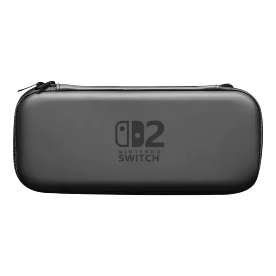Estuche Protector + Lámina Mica Para Nintendo Switch 2 Negro