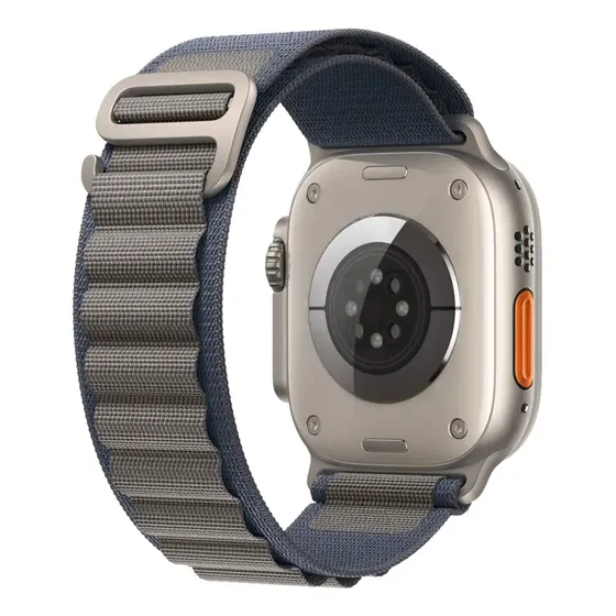 Correa Alpine Para Apple Watch 44 / 45 / 46 & Ultra 49 mm - Color Azul - Marca Cellbox