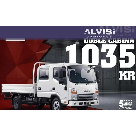 Jac 1035 1035 Kr Doble Cabina Rueda Sencilla + Iva