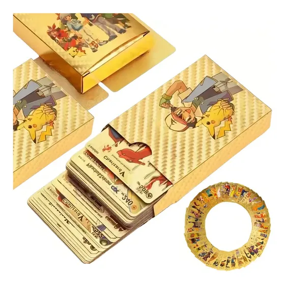 Cartas Pokémon TCG 2025 Ultra Raras Lámina Dorada 55 Unidades Coleccionables | Cuotas sin interés