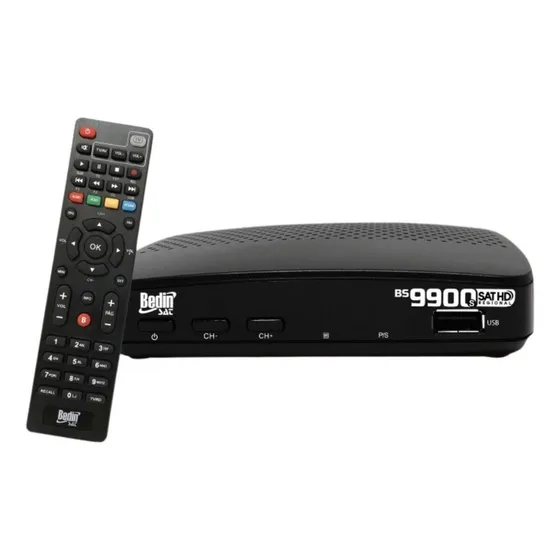 Bedin Sat Bs9900s Hdmi/rca 1080p Preto 110/220v 127/220V