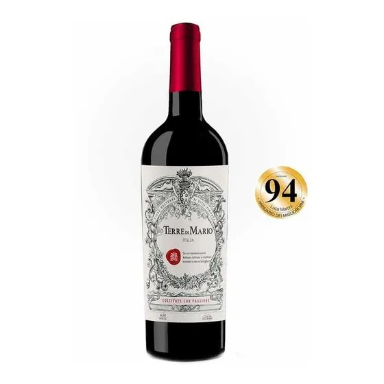 Vino Tinto Italiano Terre Di Mario 2018, 750 Ml
