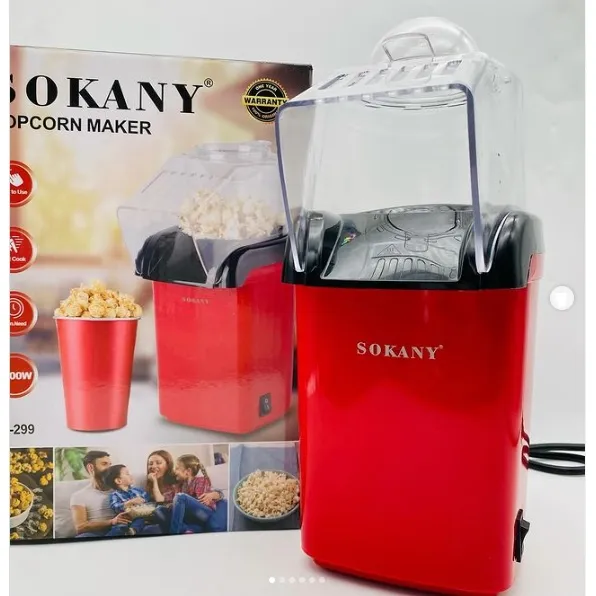 Maquina De Cotufas/cotufera Sokany 8 Tazas 1200 W