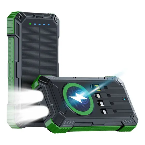 Cargador Solar 40,000mah Power Bank Con Carga Rápida 22.5w