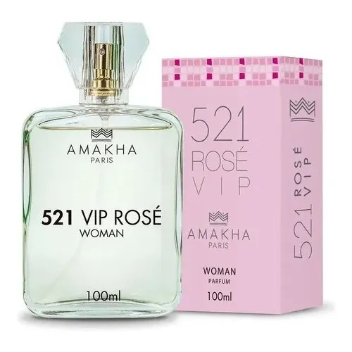 Perfume 521 Vip Rose 100 Ml Amakha Paris Con Envio Gratis  !