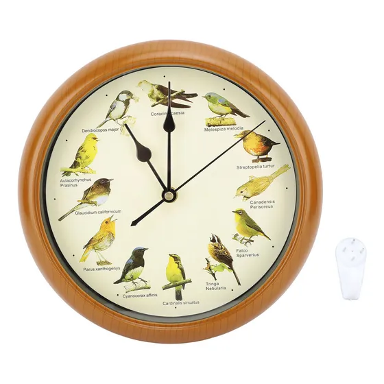 Reloj De Pared De 10 Pulgadas Con Diseño De Cuco Multiusos