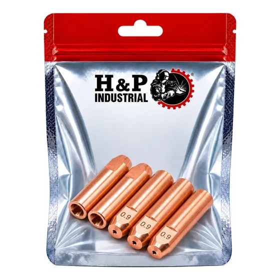 Boquilla Mig Tipo Bermard 300amp (5 Unidad) 0.9mm Sin Hilo