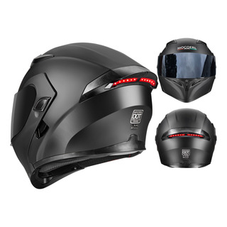 Casco Motocicleta Abatible Con Luz Led Dot Negro/rojomocoerl Casco Motocicleta Abatible Con Luz Led Dot Negro/rojomocoerl