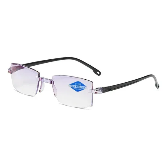 K 2pcs Zoom Anteojos De Lectura Con Luz Azul Lejos Cerca De