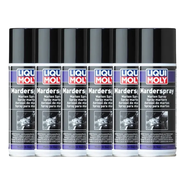 Repelente De Roedores O Ratones Liqui Moly 200ml X6 Fragancia Auto