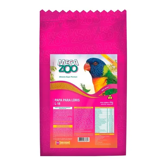 Megazoo L18 - 6kg - Papa Para Lóris - L 18