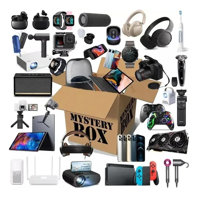 Box Mistery Caja Sorpresa Productos Open Box Tecnologia Colo