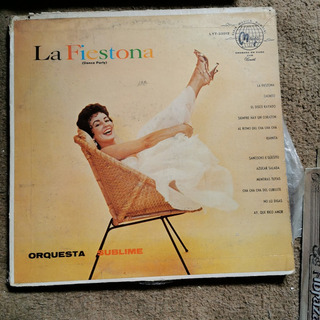 Disco Lp:orquesta Sublime- La Fiestona Disco Lp:orquesta Sublime- La Fiestona