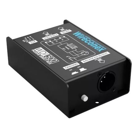 Direct Box Wireconex Wdi 500 Casador De Impedância C/ Direct Box Wireconex Wdi 500 Casador De Impedância C/