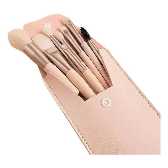 Set De Brochas Para Aplicar El Maquillaje