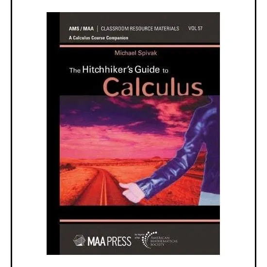 Libro:  The Hitchhikers Guide To Calculus Classroom Resourc