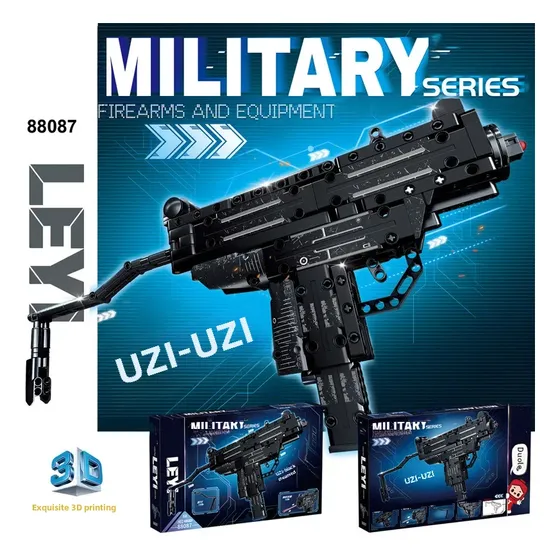 Ametralladora Pesada Gatlin, Fusil De Asalto Con Bloques De 