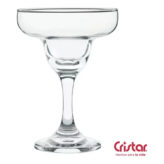 Set 4 Copas Margarita 283ml Línea Cristar