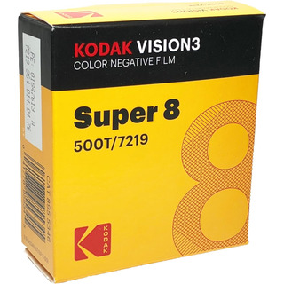 Kodak Super 8 Color Negative Vision3 500t 7219/50 Kodak Super 8 Color Negative Vision3 500t 7219/50