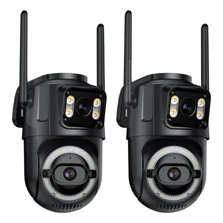 Câmeras Ip Wifi De 2,4 /5 Ghz Visão Noturna Duas Cenas Icsee 2 Câmera Wi-fi