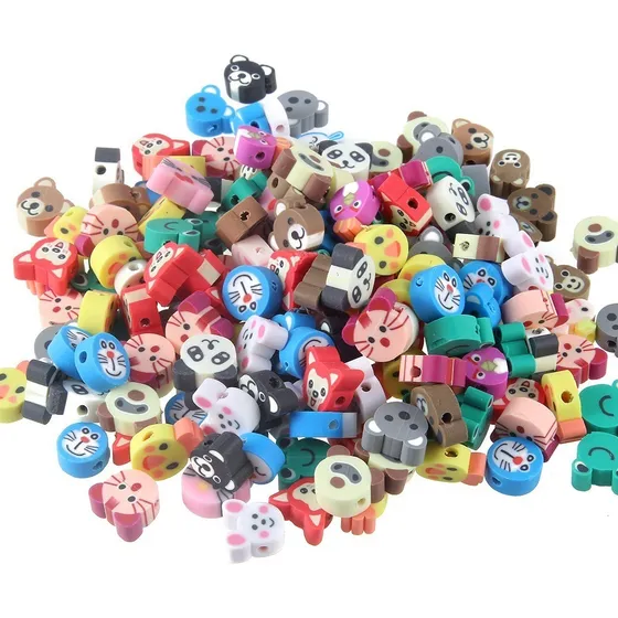 Miçanga Infantil Bichinho Para Pulseiras Colares 40 Pçs Kit