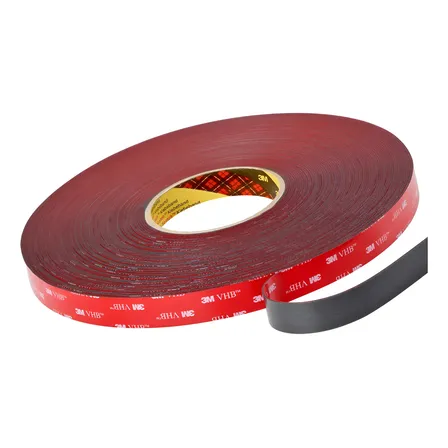 Fita Dupla Face 3m Vhb 4312 19mm X 33m Cinza 4x Maior Vermelho
